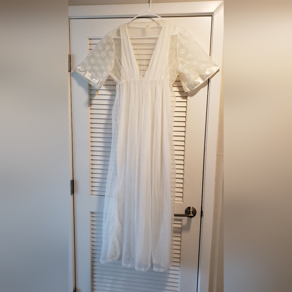 Vintage Nightgown Robe Sears 1960s 1970s Large - Picture 4 of 7